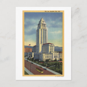 Los Angeles, KalifornienAussicht auf das Rathaus Postkarte