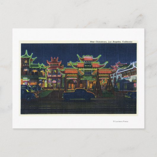 Los Angeles, KalifornienGateway to New Postkarte (Vorderseite)