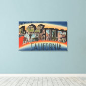 Los Angeles, KalifornienGroße Briefszenen 3 Leinwanddruck (Insitu (Holzboden))