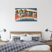 Los Angeles, KalifornienGroße Briefszenen 3 Leinwanddruck (Insitu (Schlafzimmer))