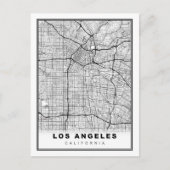Los Angeles Karte (Vorderseite)