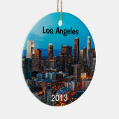 Los Angeles Keepake Keramikornament (Rechts)