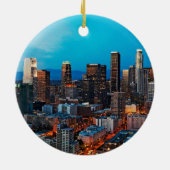 Los Angeles Keepake Keramikornament (Hinten)