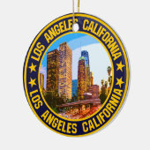 Los Angeles Keramik Ornament (Links)