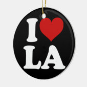 Los Angeles Keramik Ornament (Links)
