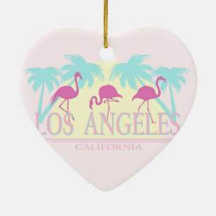 Los Angeles Keramik Ornament