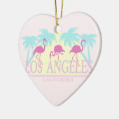 Los Angeles Keramik Ornament (Links)