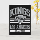 Los Angeles Kings Hockey Club Dark Heather  Karte (Gelbe Blume)