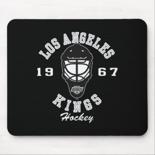 Los Angeles Kings Hockeymaske Dark Heather Lizenzi Mousepad