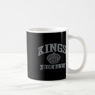 Los Angeles Kings Vintage-Hockey Dark Heather Läus Kaffeetasse
