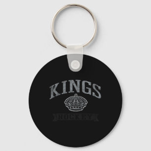 Los Angeles Kings Vintage-Hockey Weiß Offiziell li Schlüsselanhänger