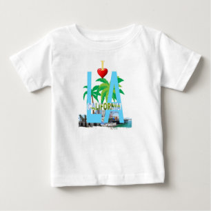 Los Angeles L eine Kalifornien-Stadt USA Amerika Baby T-shirt