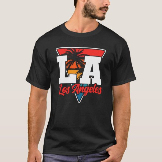 Los Angeles LA California 18 T-Shirt (Vorderseite)