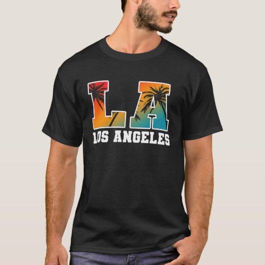 Los Angeles LA California 20 T-Shirt (Vorderseite)