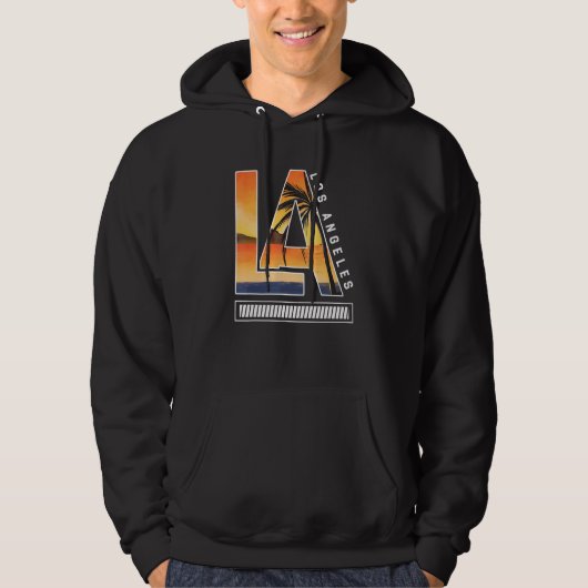 Los Angeles LA California  2 Hoodie (Vorderseite)