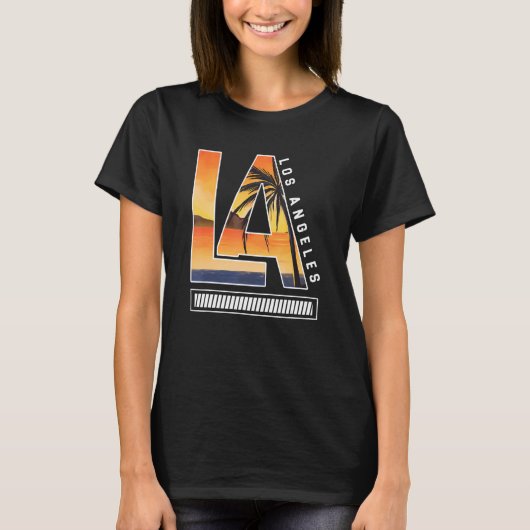 Los Angeles LA California 2 T-Shirt (Vorderseite)