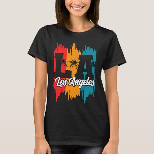 Los Angeles LA California   2 T-Shirt (Vorderseite)