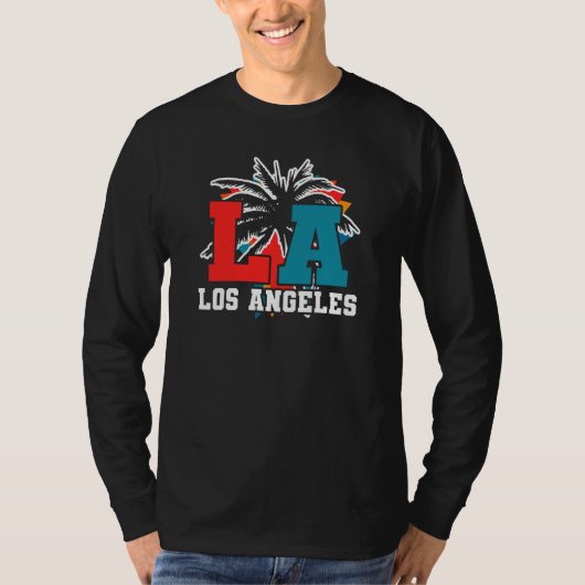 Los Angeles LA California 3 T-Shirt (Vorderseite)