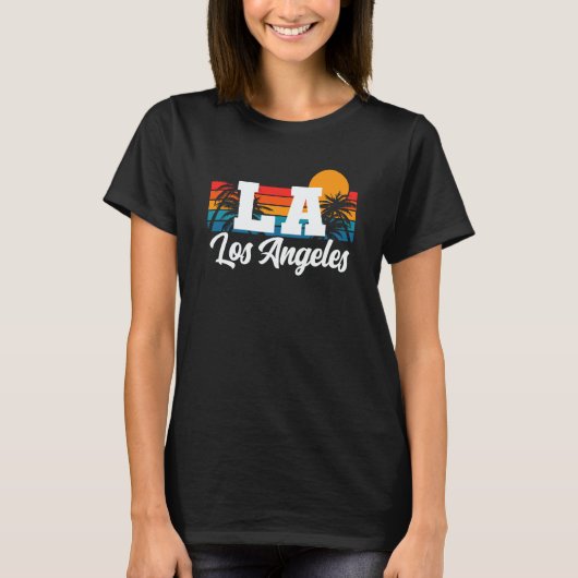 Los Angeles LA California  4 T-Shirt (Vorderseite)