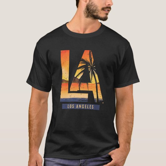 Los Angeles LA California Geschenk Premium_3 T-Shirt (Vorderseite)