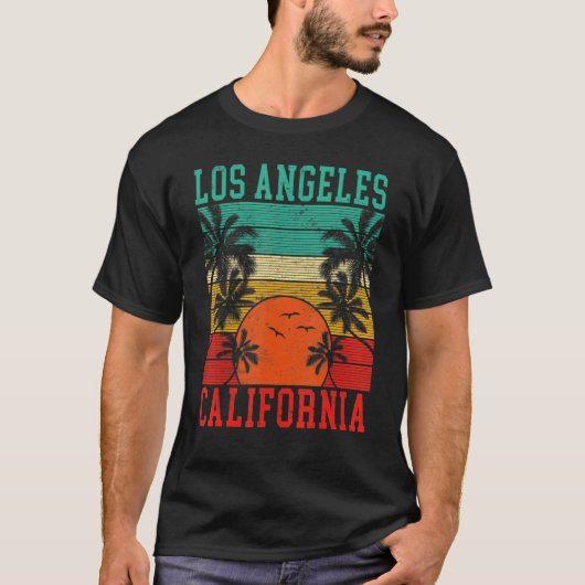 Los Angeles La California Men Frauen Kleidung T-Shirt (Vorderseite)