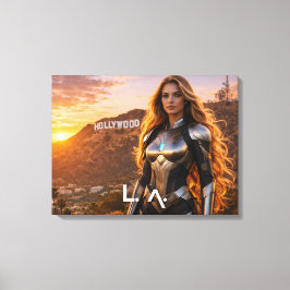 LOS ANGELES - LA LEINWANDDRUCK