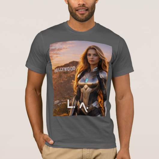 LOS ANGELES - LA T-Shirt (Vorderseite)