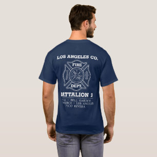 Los Angeles Landkreis Feuerwehr Bataillon 3 T-Shirt