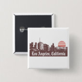 Los Angeles Linesky Button (Vorne & Hinten)