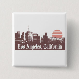 Los Angeles Linesky Button