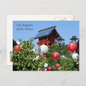 Los Angeles/Little Tokyo Postcard! Postkarte (Vorne/Hinten)