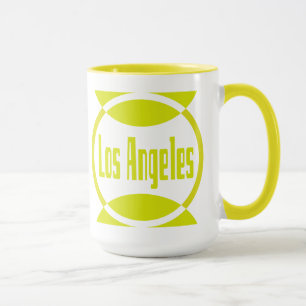 Los Angeles Logo Design #1 - Lemon Yellow Tasse Cu
