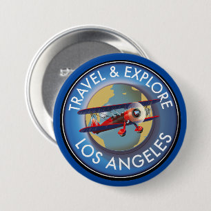 Los Angeles Logo für Reisen Button