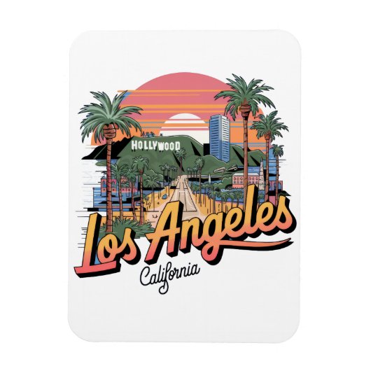 Los Angeles Magnet (Vertikal)