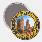 Los Angeles Magnet (Vorderseite/Rückseite)