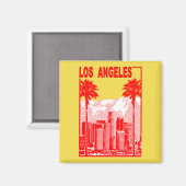 Los Angeles Magnet (Vorderseite/Rückseite)