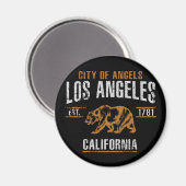 Los Angeles Magnet (Vorderseite/Rückseite)