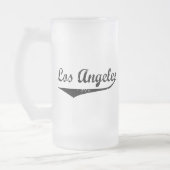 Los Angeles Mattglas Bierglas (Links)