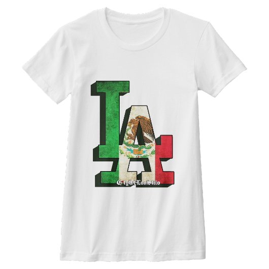 Los Angeles Mexican Flag Shirt Tshirt