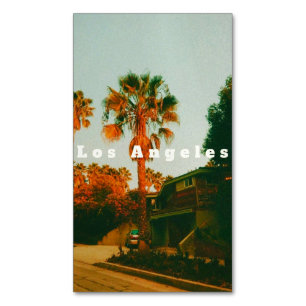 Los Angeles, Miracle Mile, West Hollywood Magnetische Visitenkarte