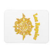 Los Angeles Motif 1 Flex Magnet (Horizontal)