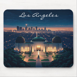 Los Angeles Nacht Mousepad