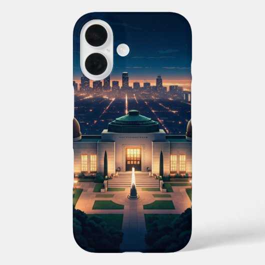 Los Angeles Night Case-Mate iPhone Hülle (Rückseite)