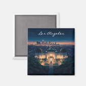 Los Angeles Night Magnet (Vorderseite/Rückseite)