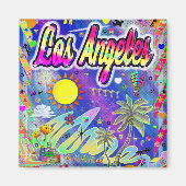 Los Angeles Nu Era Magnet (Vorne)