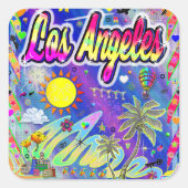 Los Angeles Nu Era Sticker (Vorderseite)