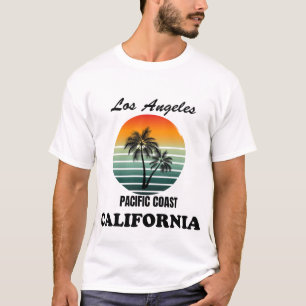 Los Angeles Pacific Coast California Sonnenunterga T-Shirt