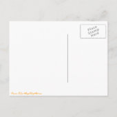 Los Angeles Palm Tree Sunset Postcard Postkarte (Rückseite)