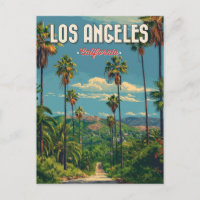 Los Angeles Palm Tree Vintage Travel