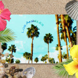 Los Angeles Palm Trees Magnet<br><div class="desc">Los Angeles Palmen gegen einen türkisblauen Himmel.</div>